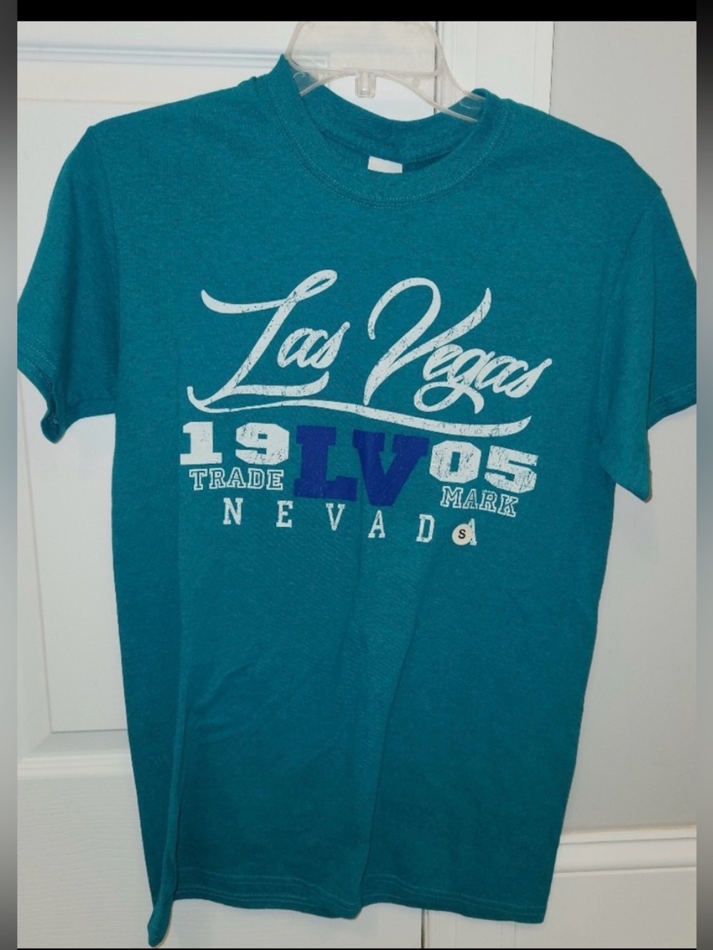 Gildan Teal Las Vegas Graphic Tee
